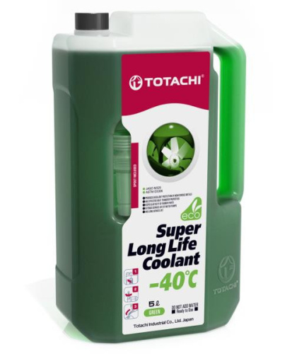 Антифриз TOTACHI Super Long life Coolant -40C 5L зелёный (№41605)