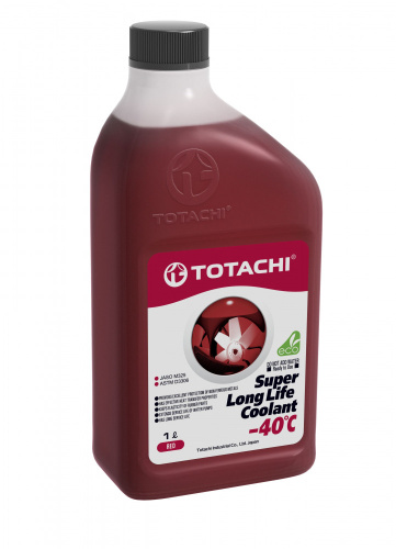Антифриз TOTACHI Super Long life Coolant -40C 1L красный (№41801)