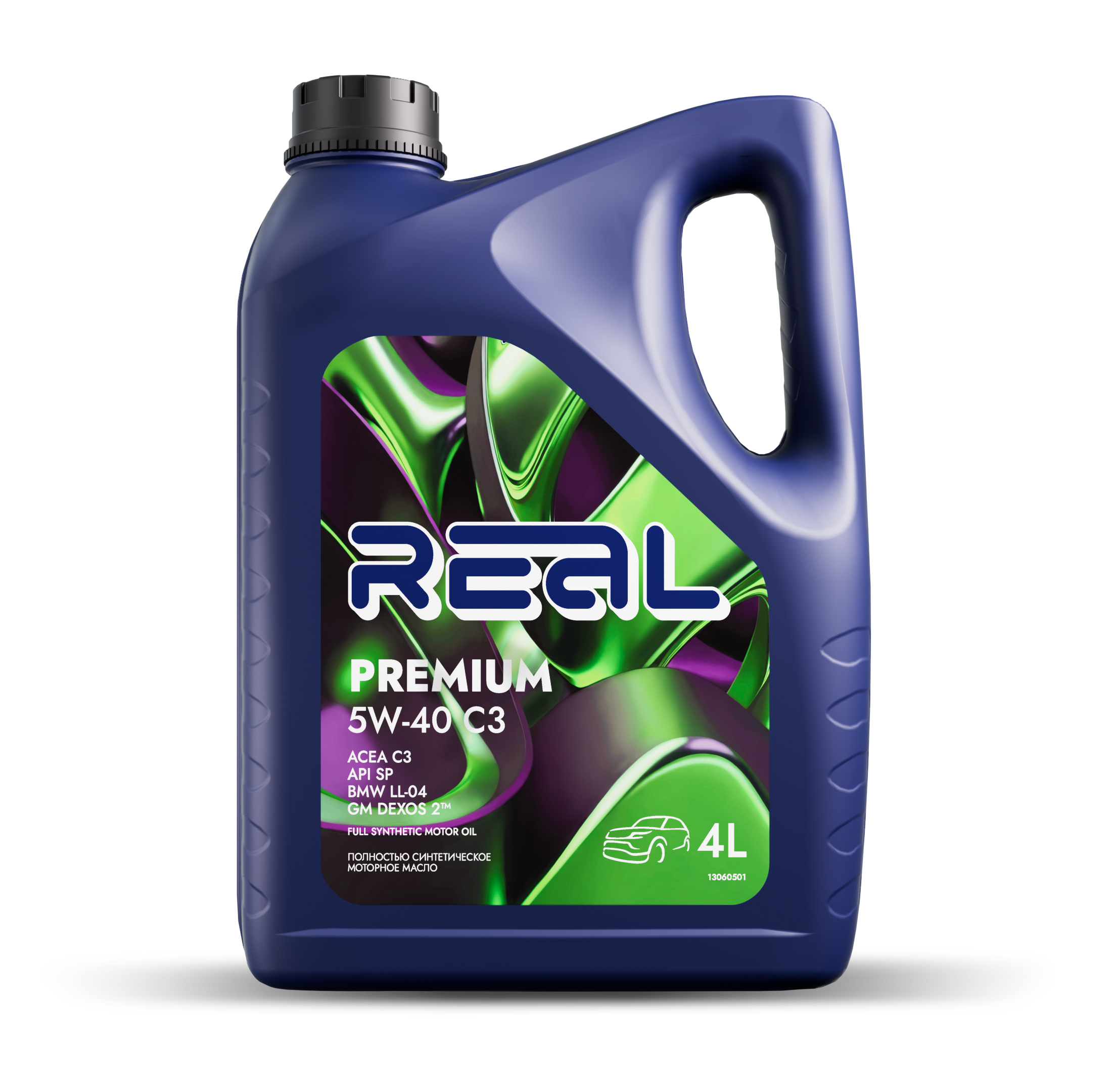Моторное масло REAL PREMIUM 5W40 C3 4L (№P1040004)