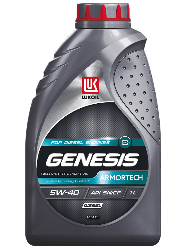 Масло моторное Лукойл Genesis Armortech Diesel SAE 5W40 SN/CF 1L (№3150233)