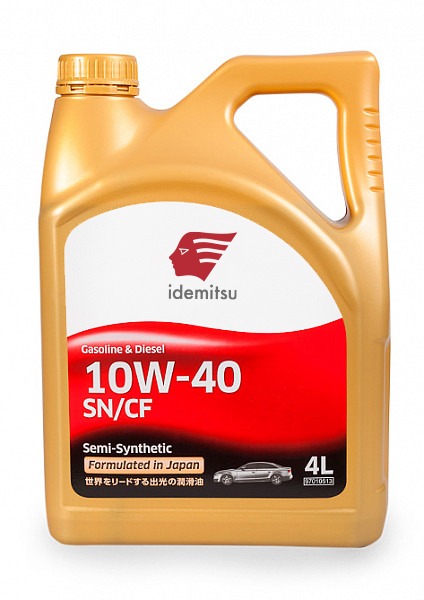 Масло моторное IDEMITSU F-S SAE 10W40 SN/CF 4L (№30015049746)
