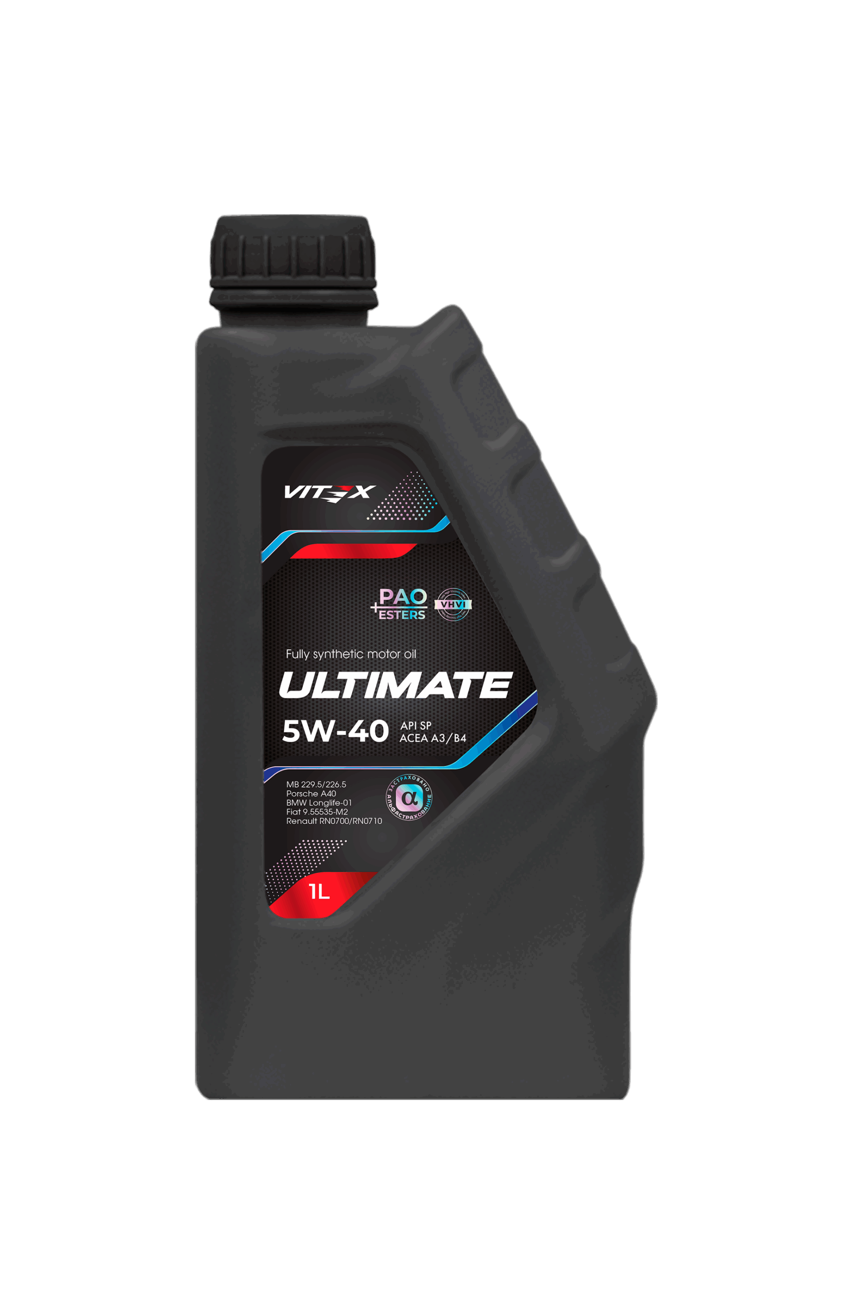 Масло моторное Vitex Ultimate SP SAE 5W40 1L (№V304801)