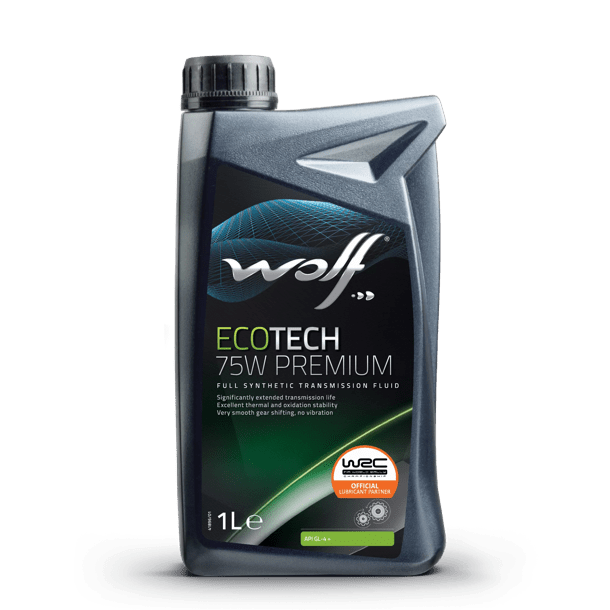 Масло трансмиссионное WOLF ECOTECH 75W PREMIUM 1L (1048869)