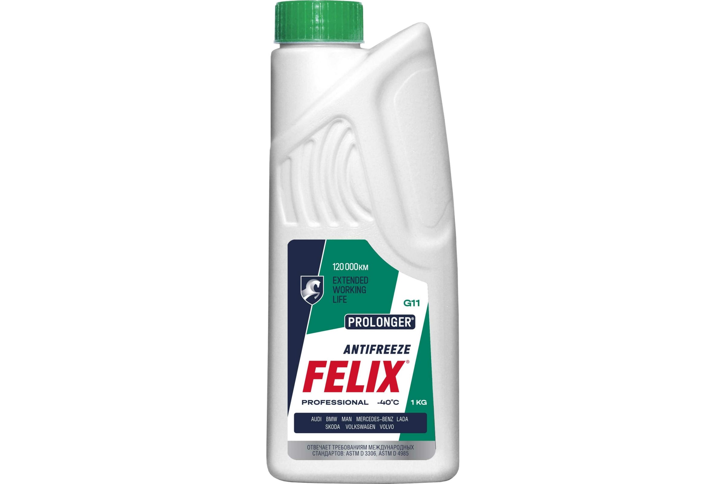 Антифриз FELIX Prolonger ТС-40 1L зелёный (№430206030)