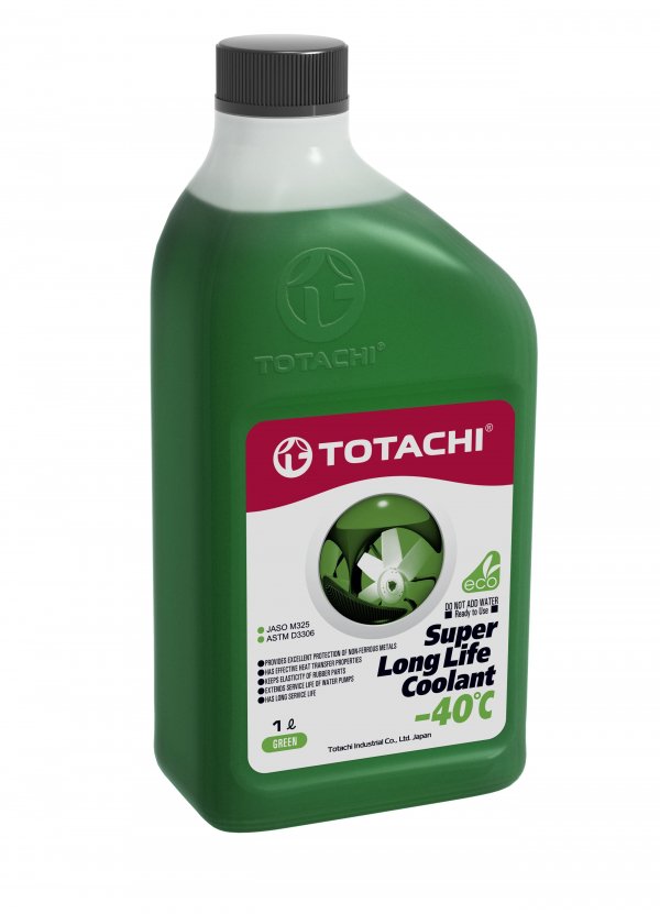 Антифриз TOTACHI Super Long life Coolant -40C 1L зелёный (№41601)