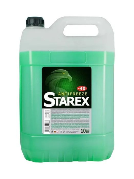 Антифриз STAREX G11 зелёный 10кг