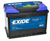 АКБ 6СТ-74п/п EXIDE EXCELL EB741