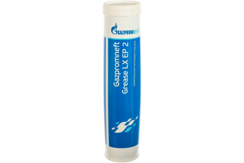 Смазка Газпромнефть Grease LX EP2 туба 400 гр. синяя (№2389906876)
