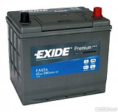 АКБ 6СТ-65о/п EXIDE PREMIUM EA654 ASIA