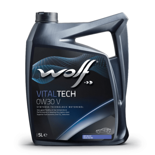 Масло моторное WOLF VITALTECH SAE 0W30 V 5L (8324260)