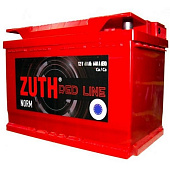 АКБ 6СТ-62о/п  ZUTH Red Line (низкий)
