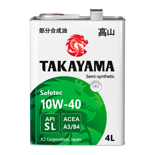 Масло моторное TAKAYAMA SAE 10W40 SL 4L