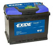 АКБ 6СТ-62п/п EXIDE EXCELL EB621