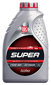 Масло моторное Лукойл Супер SAE 15W40 SG/CD 1L (№19194)