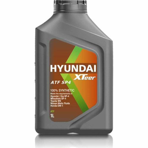 Масло трансмиссионное Hyundai XTeer ATF SP-IV 1L (№1011006)