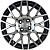 Диск Xtrike X-131 7,0x17 5/114,3 ET37 d66,6 BK/FP Арт.77655