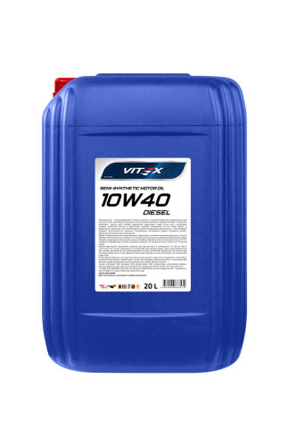 Масло моторное Vitex DIESEL SAE 10W40 CI-4 20L