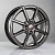 Диск ALCASTA M63 6,0j 15 4/100 ET46 D60,1 Graphite